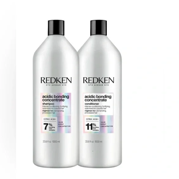 REDKEN Acidic Bonding Concentrate Shampoo & Conditioner Duo 33.8 oz - Picture 1 of 1